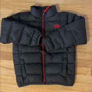 The North Face gray boys jacket size 7/8